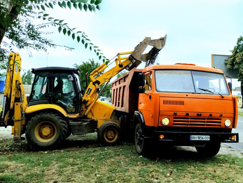 Услуги, Экскаватора, самосвала вывоз мусора, земляные работы, демонтаж