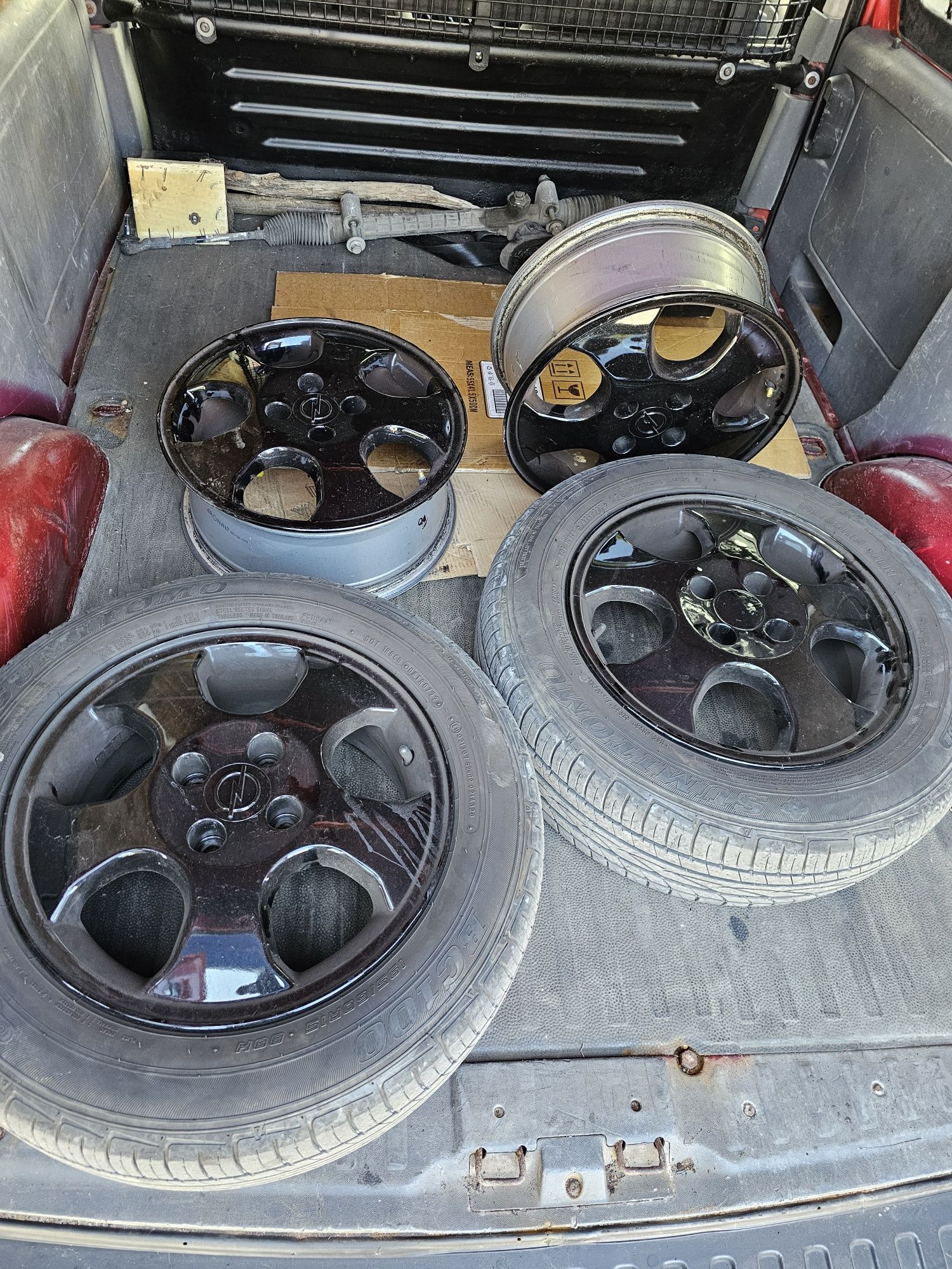 Jantes 15 4x100 opel astra