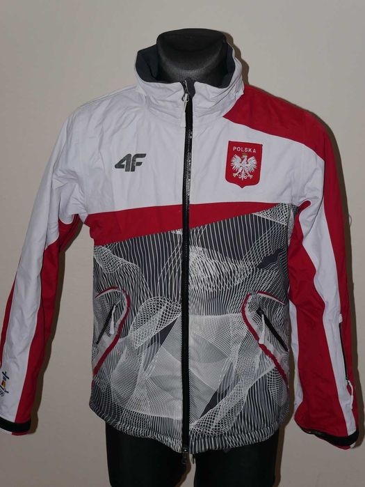 Kurtka Reprezentacji Polski z olimpiady w Vancouver 2010 4F rozm S