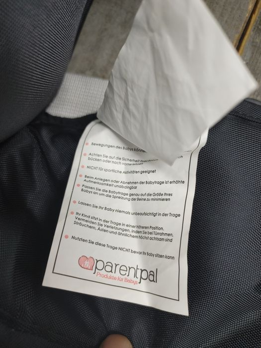 Nosidełko dla dziecka 5-36 Miesięcy 0-36kg Parentpal jak nowe