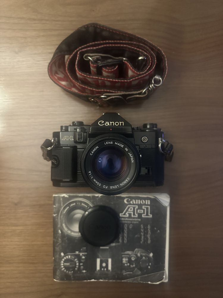 Canon A-1 + Canon FD 50 1.4
