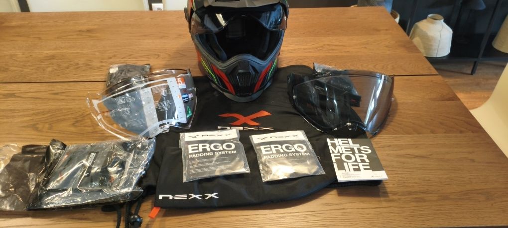 Capacete NEXX X Wed 2 Wild Country - M + Extras