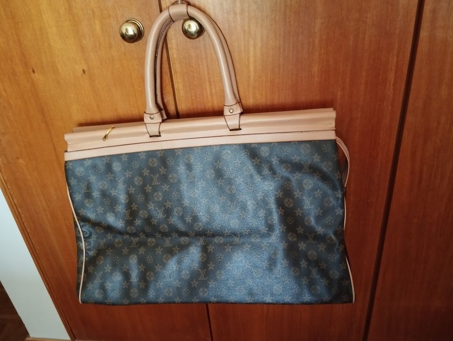 Saco de viagem castanho