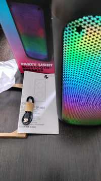 Głośnik SOLOGIC RGB bluetooth.Powystawowy