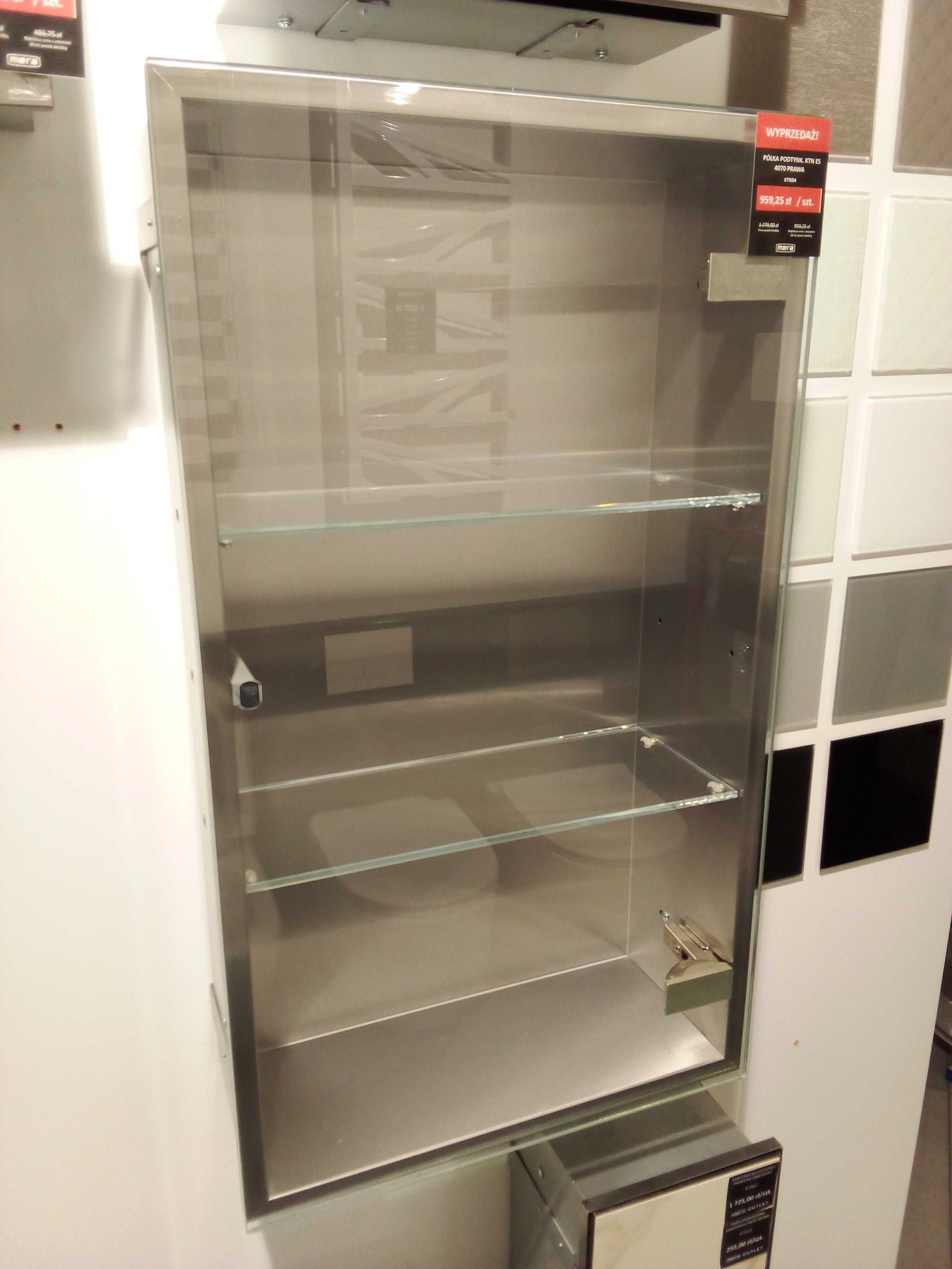 Szafka MCJ BEND do zabudowy 40x70 stal - wyprzedaż ekspozycji