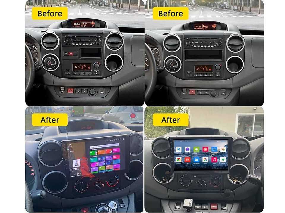 Radio samochodowe Android Citroen Berlingo Peugeot Partner 2015.-2018