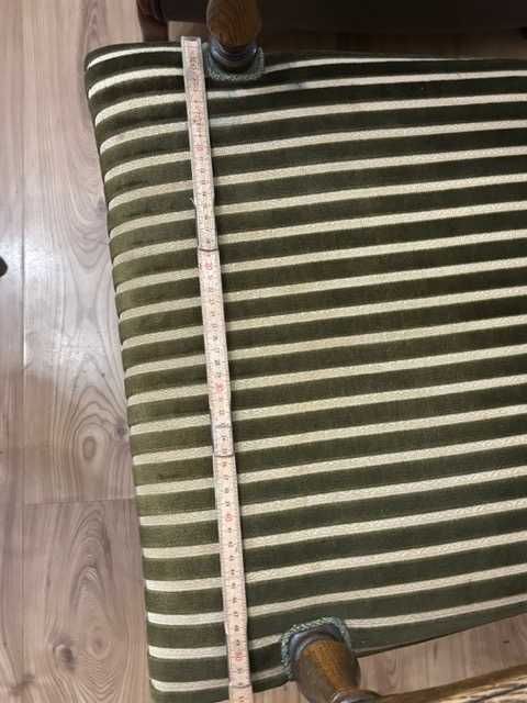 krzesło stare/zabytkowe w paski