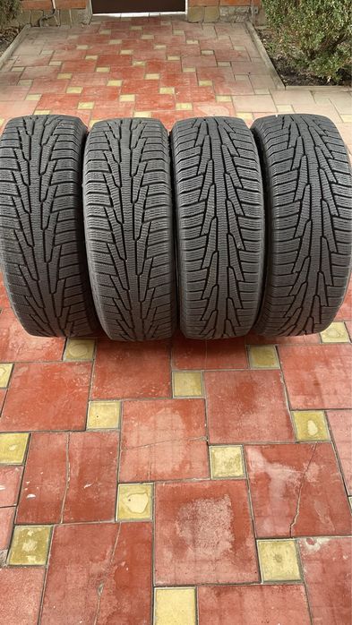 Комплект гуми Nokian Hakkapeliitta RS 215/55 R17  2021 р зима 9мм нова
