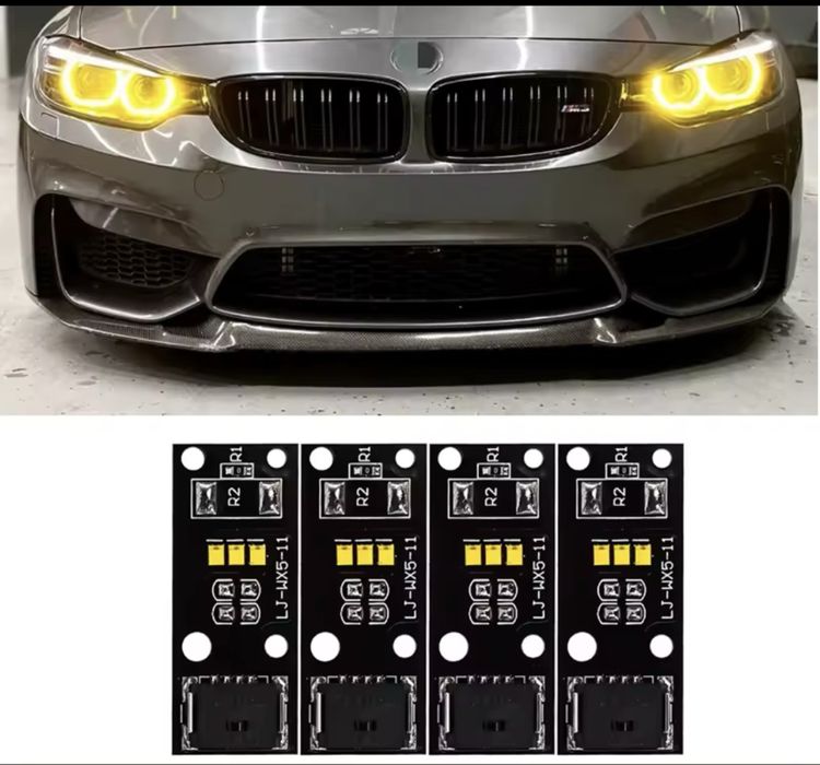 Блоки плати DRL жовті глазки bmw f30 f32 f33 f36 f80 f82