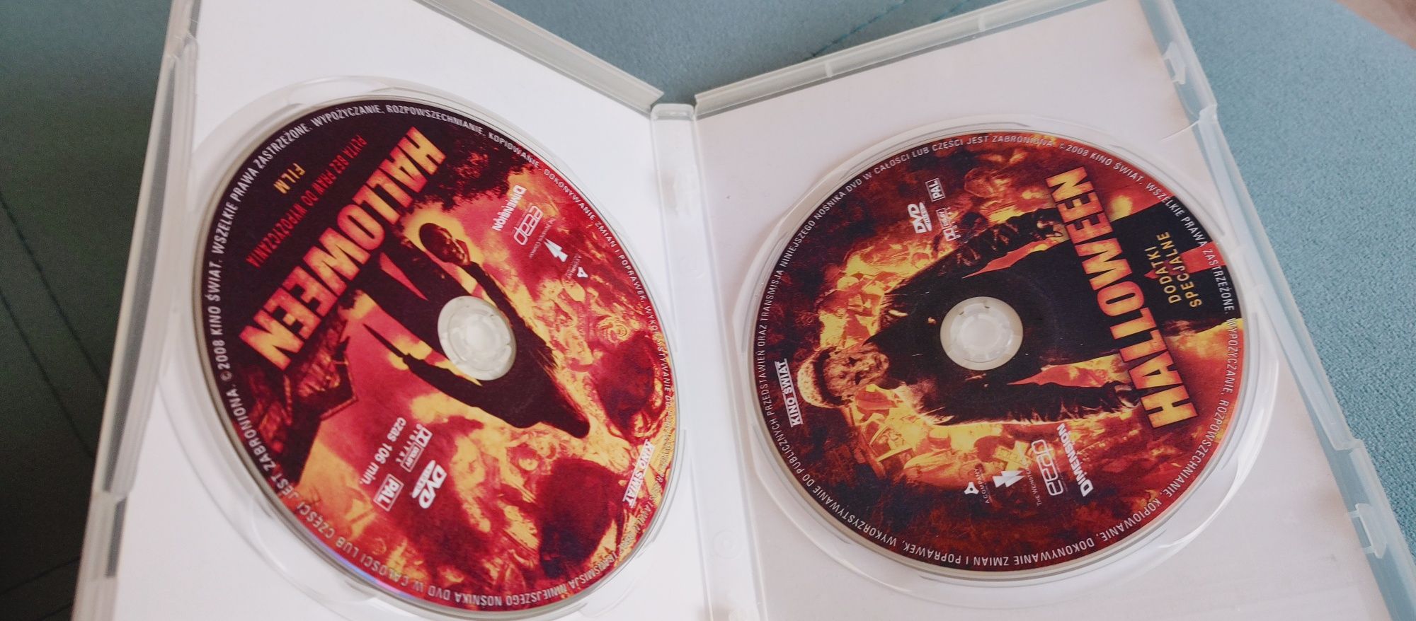 Dwa filmy dvd halloween 1