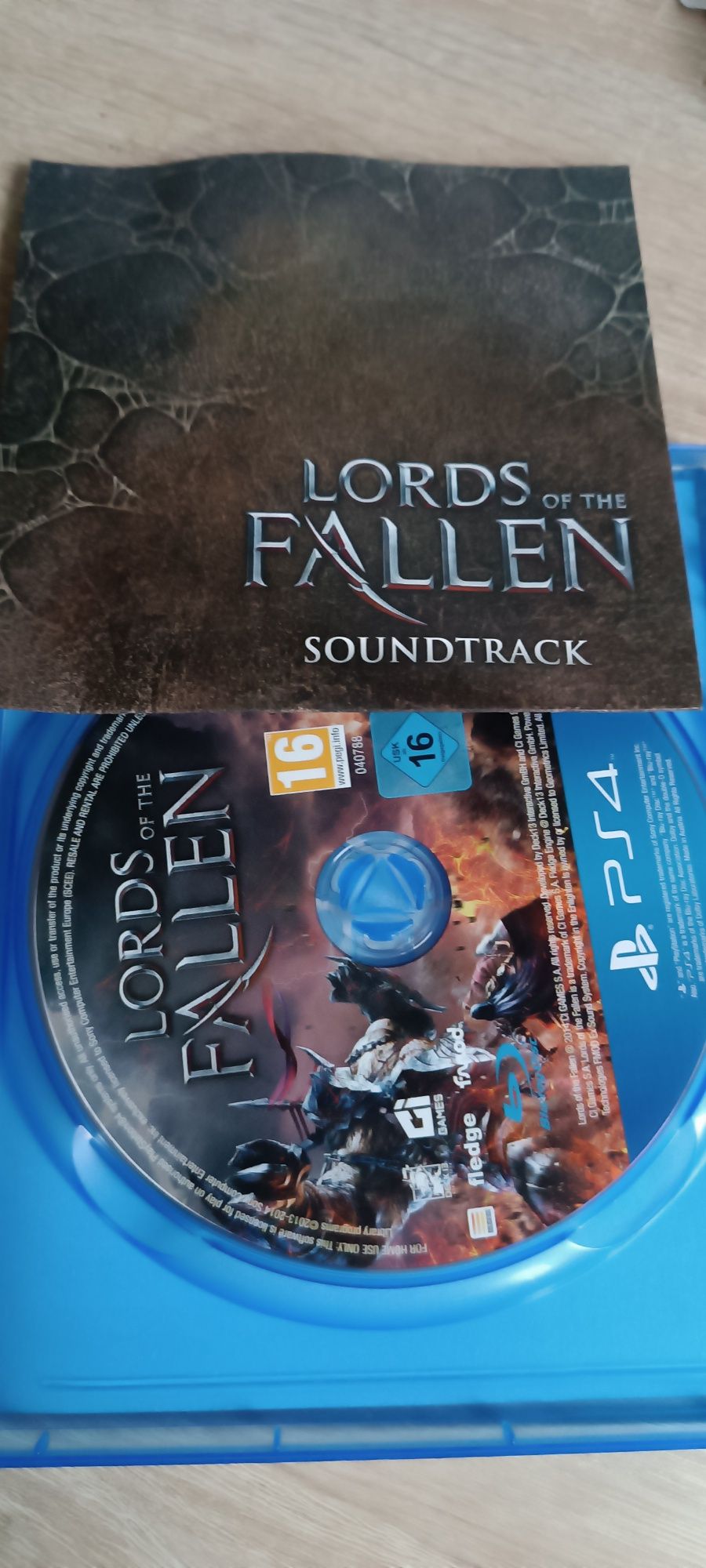 Gra na PS 4 lords of THE fallen wersja limitowana