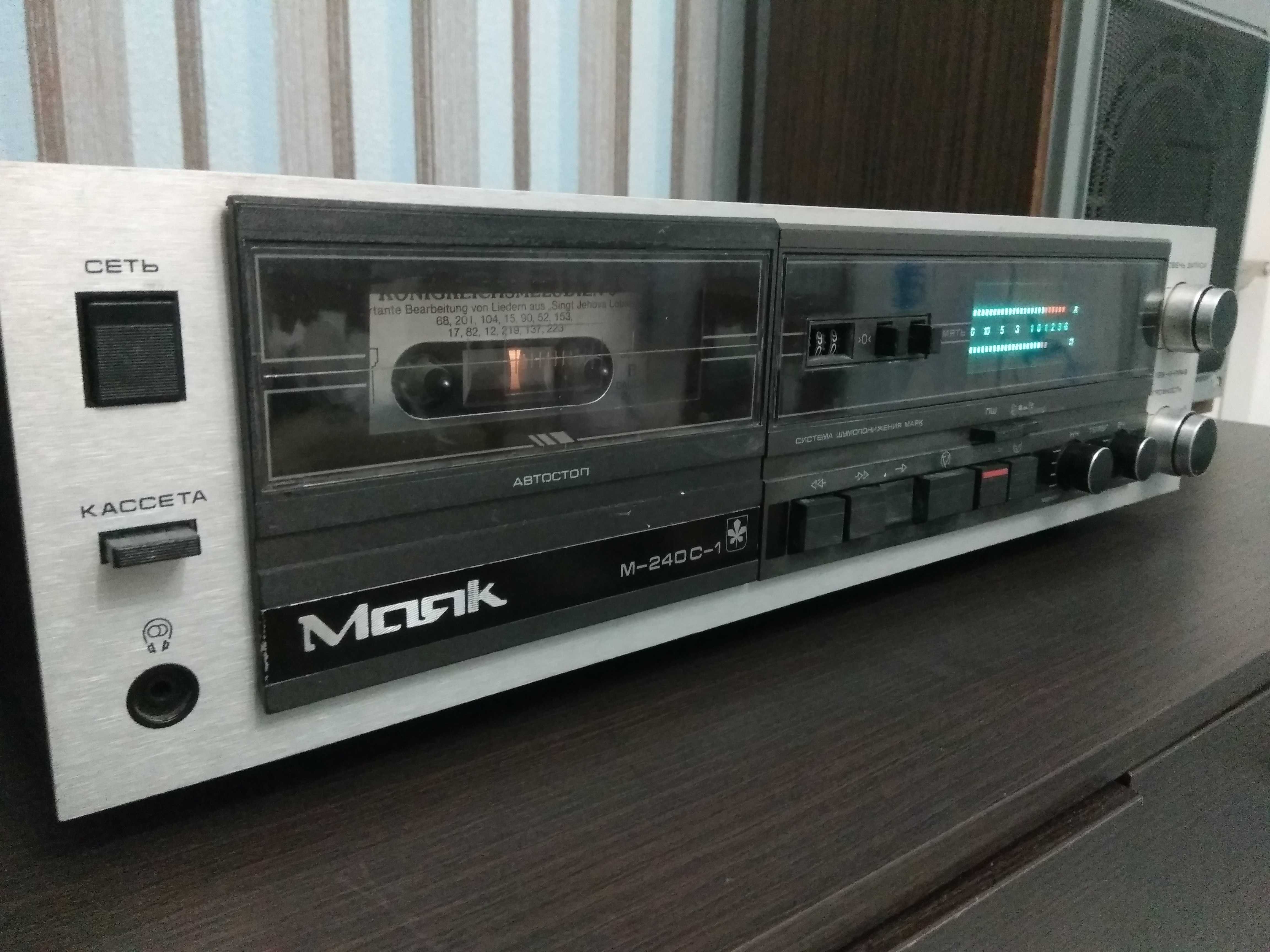 Магнитофон Маяк М240С-1