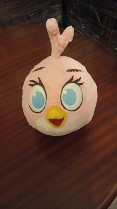 Peluches do jogo e filme "Angry Birds