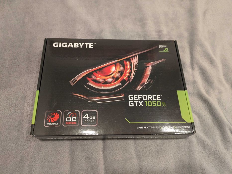 Placa gráfica Nvidia Gigabyte GTX1050Ti Windforce OC 4GB