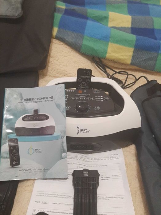 Maquina Pressoterapia com 3 ANOS GARANTIA
