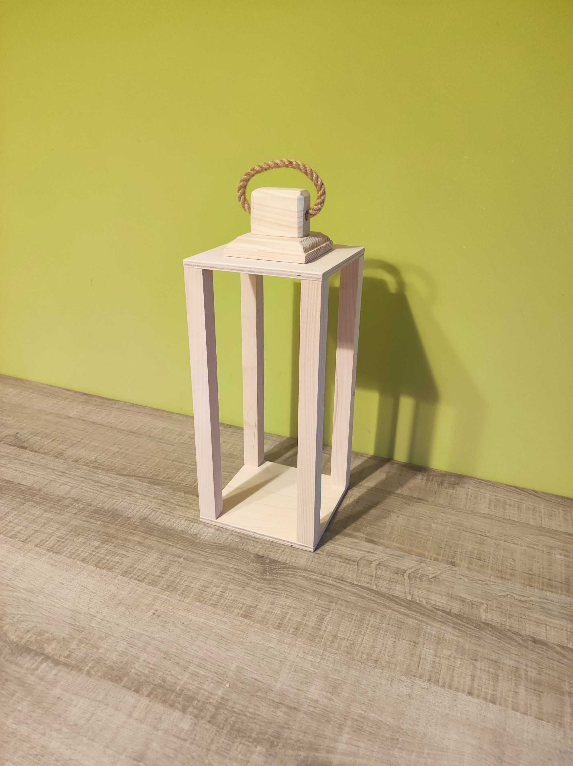 Zestaw 4x Drewniany lampion (1+3)