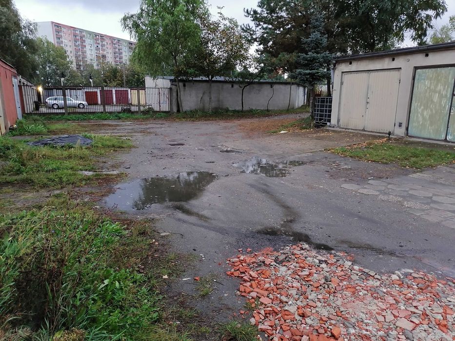 GARAŻ murowany Poznań MORASKO z KW - ul. Deszczowa - KANAŁ, SIŁA 400V