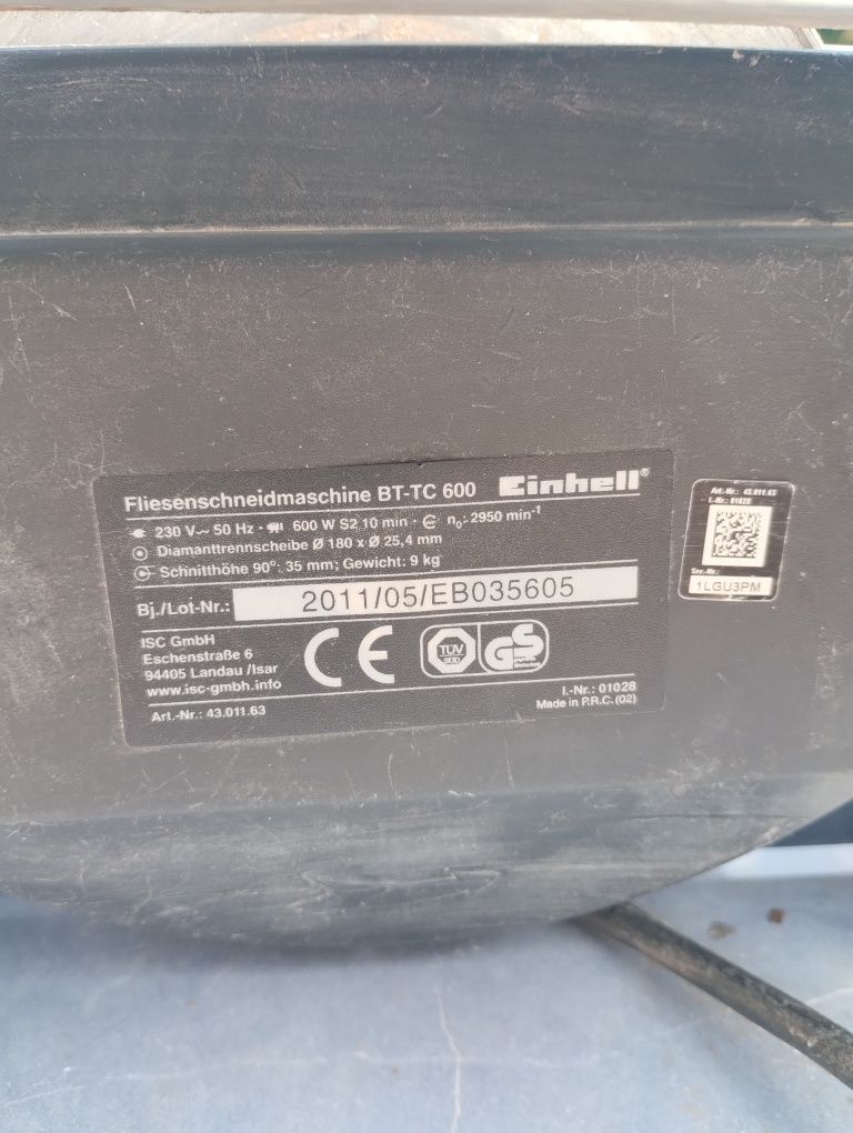Piła Einhell BT-TC 600