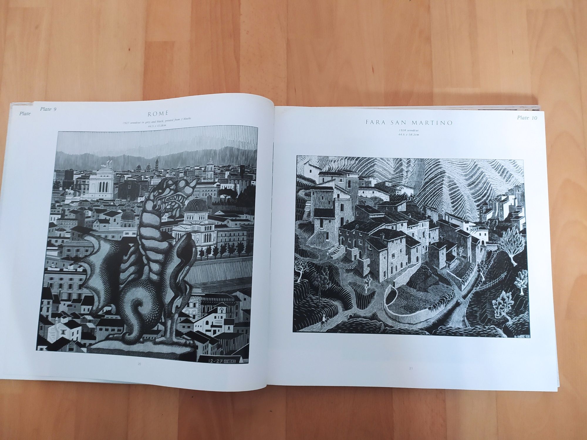 Livro ilustrado MC Escher