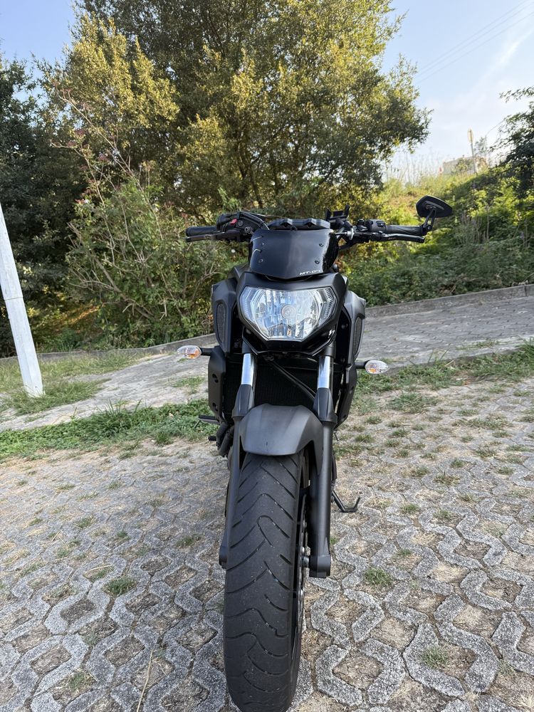 Yamaha Mt 07 - 2020 - black - full extras