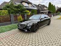 Mercedes-Benz Klasa S Stan idealny, brązowe wnętrze, bezwypadkowy, night vision