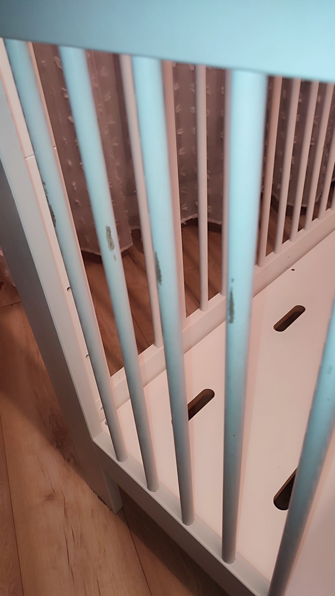 Drewniane Łóżeczko Pinio Basic 120x60 dla dziecka dla niemowlak a + ma