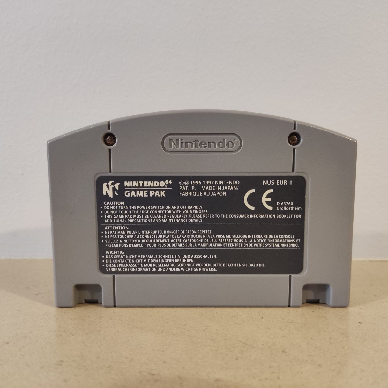 The Legend of Zelda Ocarina of Time - Nintendo 64 Cartridge