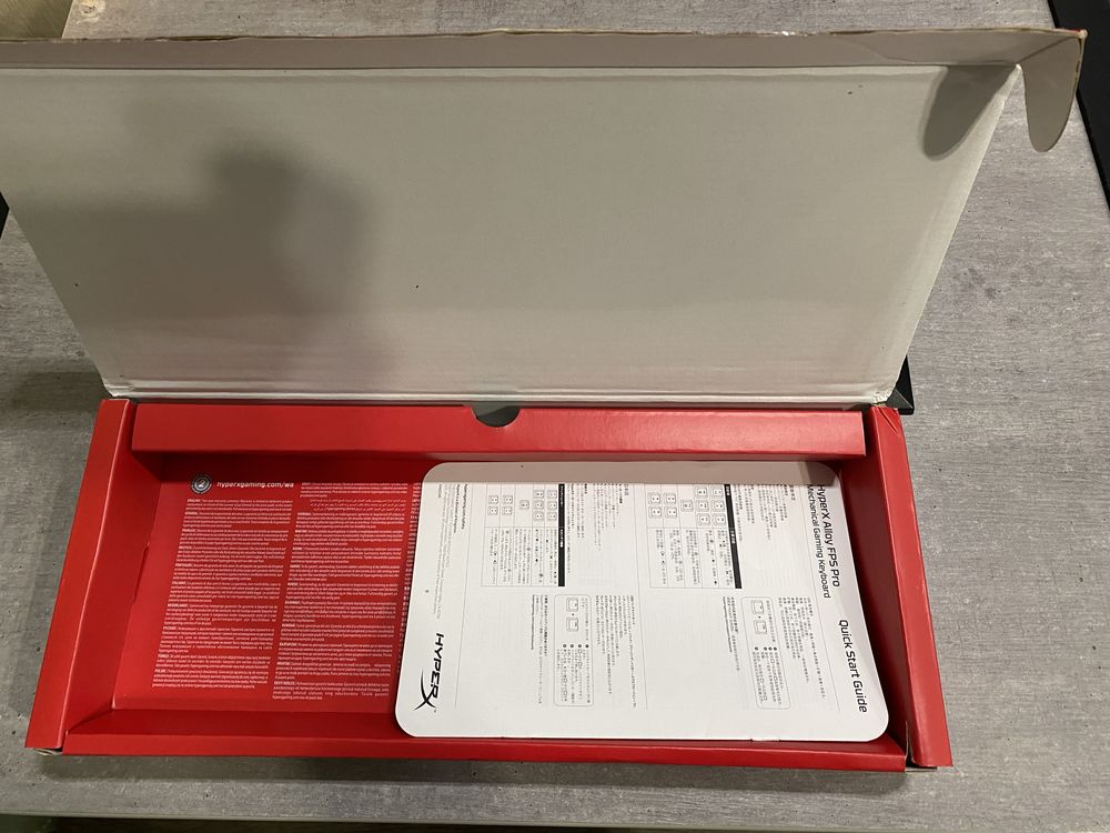 Клавіатура Hyperx Alloy Fps Pro
