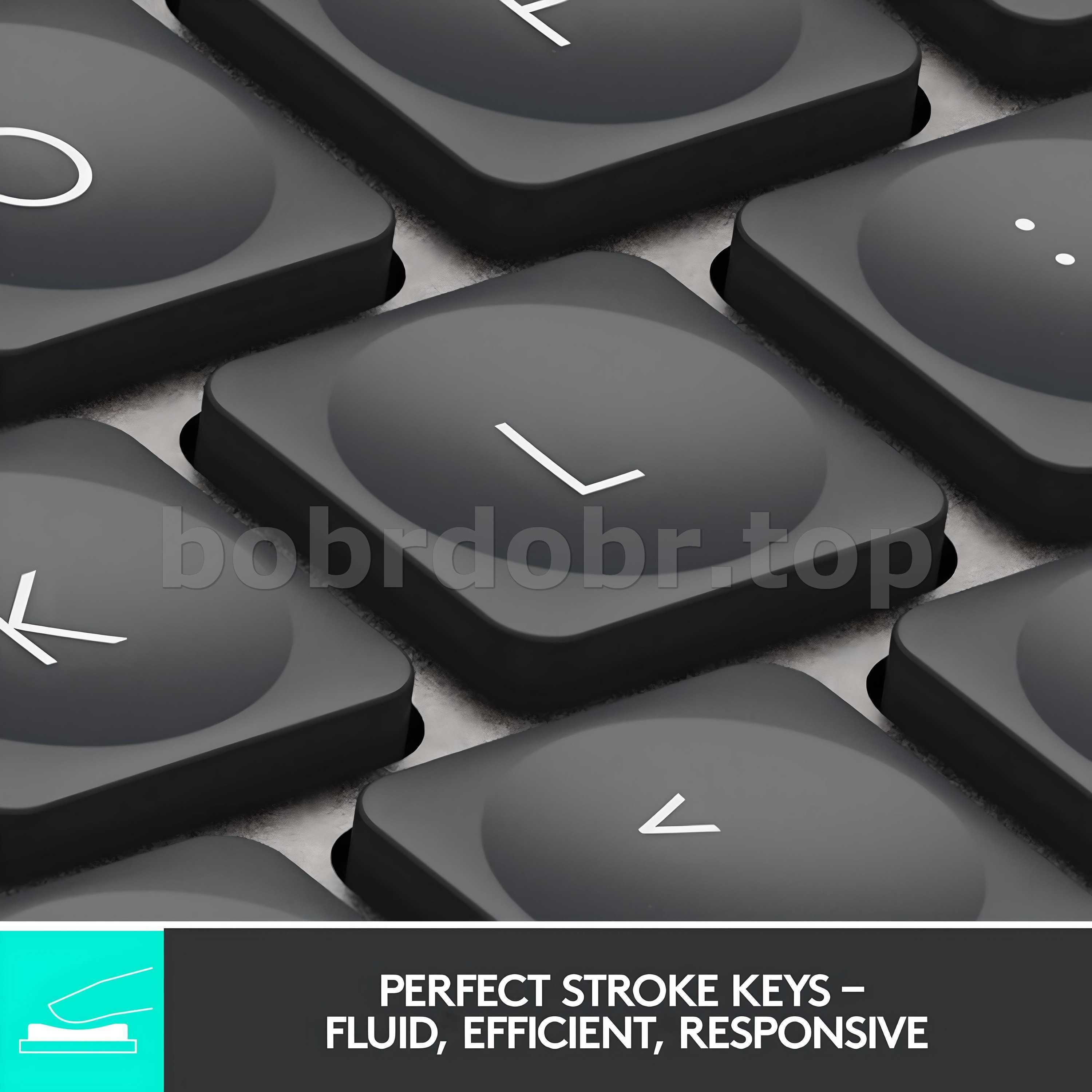 Клавиатура беспроводная Logitech MX Keys Mini [Black] (US • ANSI)