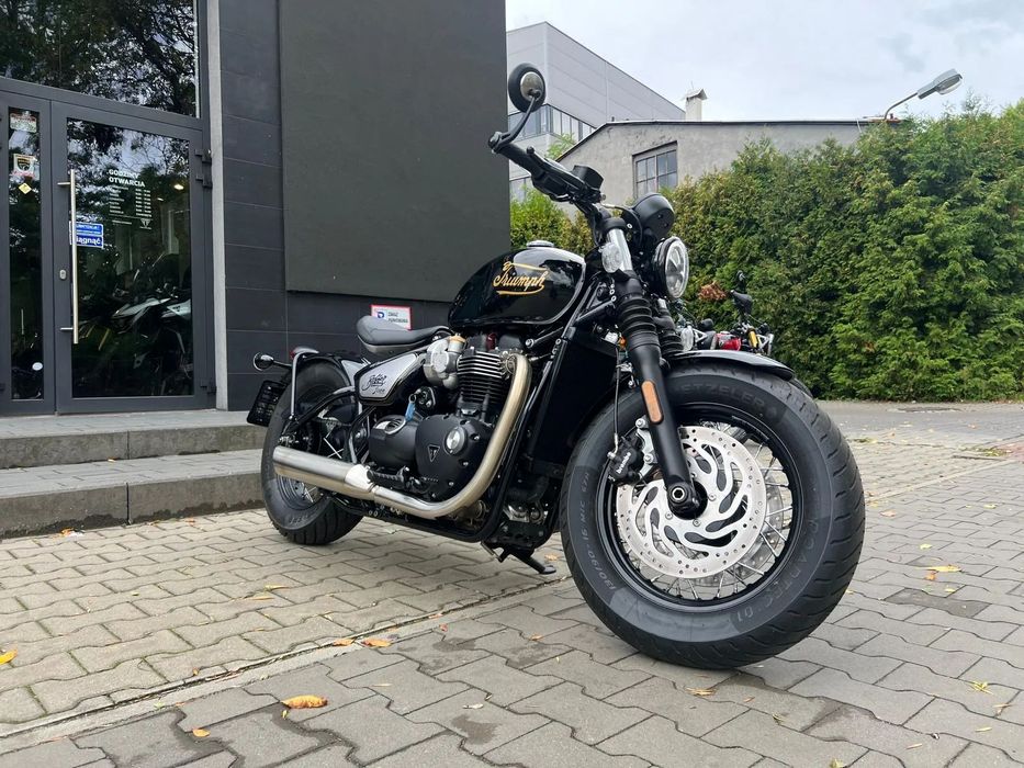 Triumph Bonneville Bobber Icon Edition - wyprzedaż DEMO!!