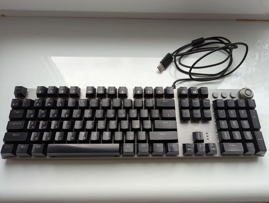Клавіатура Auna fireshock v2