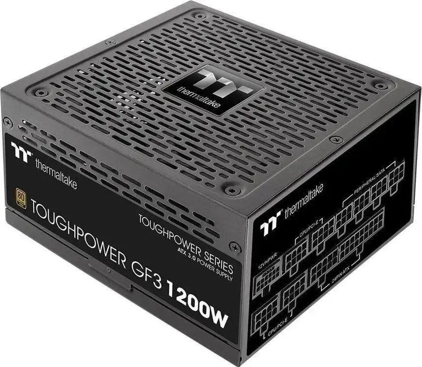 Thermaltake Toughpower GF3 1200Вт PCIe 5.0 12VHPWR блок живлення