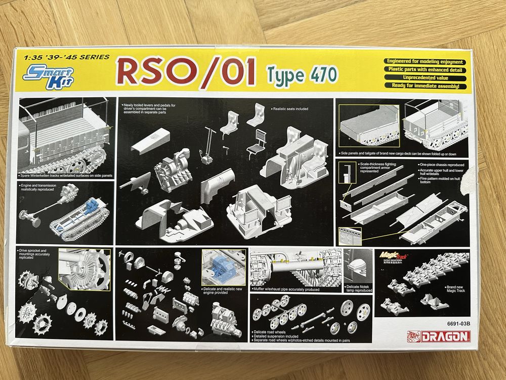 Dragon 6691 1:35 RSO/01 Type 470 + Dodatki