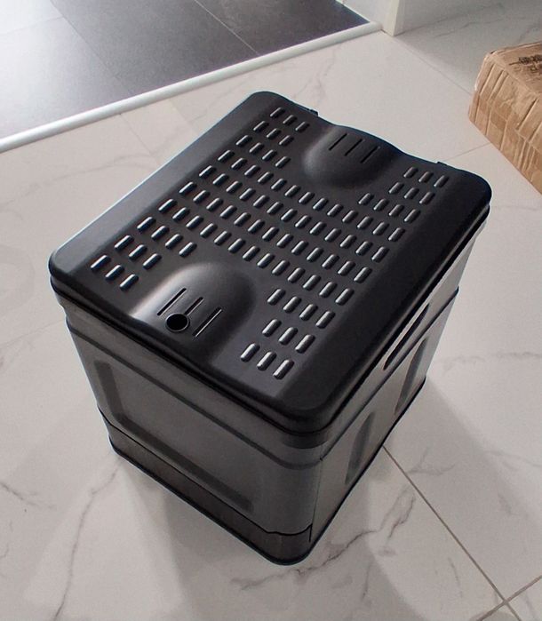 PRZENOŚNA toaleta turystyczna 2W1 wc WEDKARSKA skrzynka worki max 150k