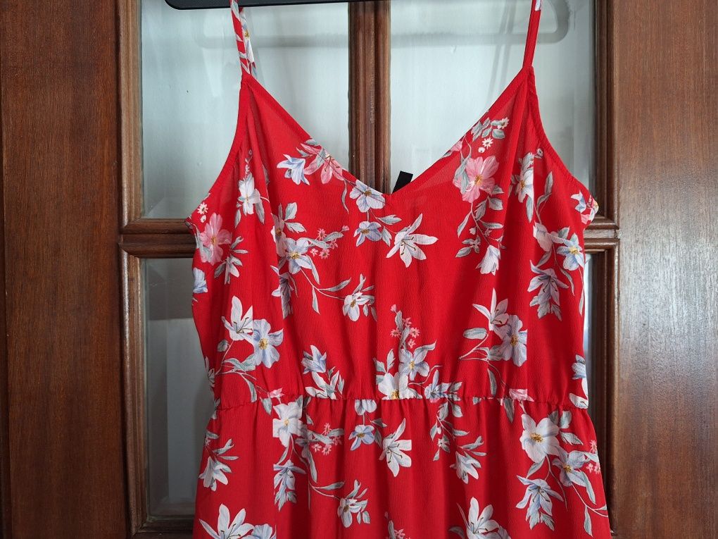 Vestido H&M poliéster