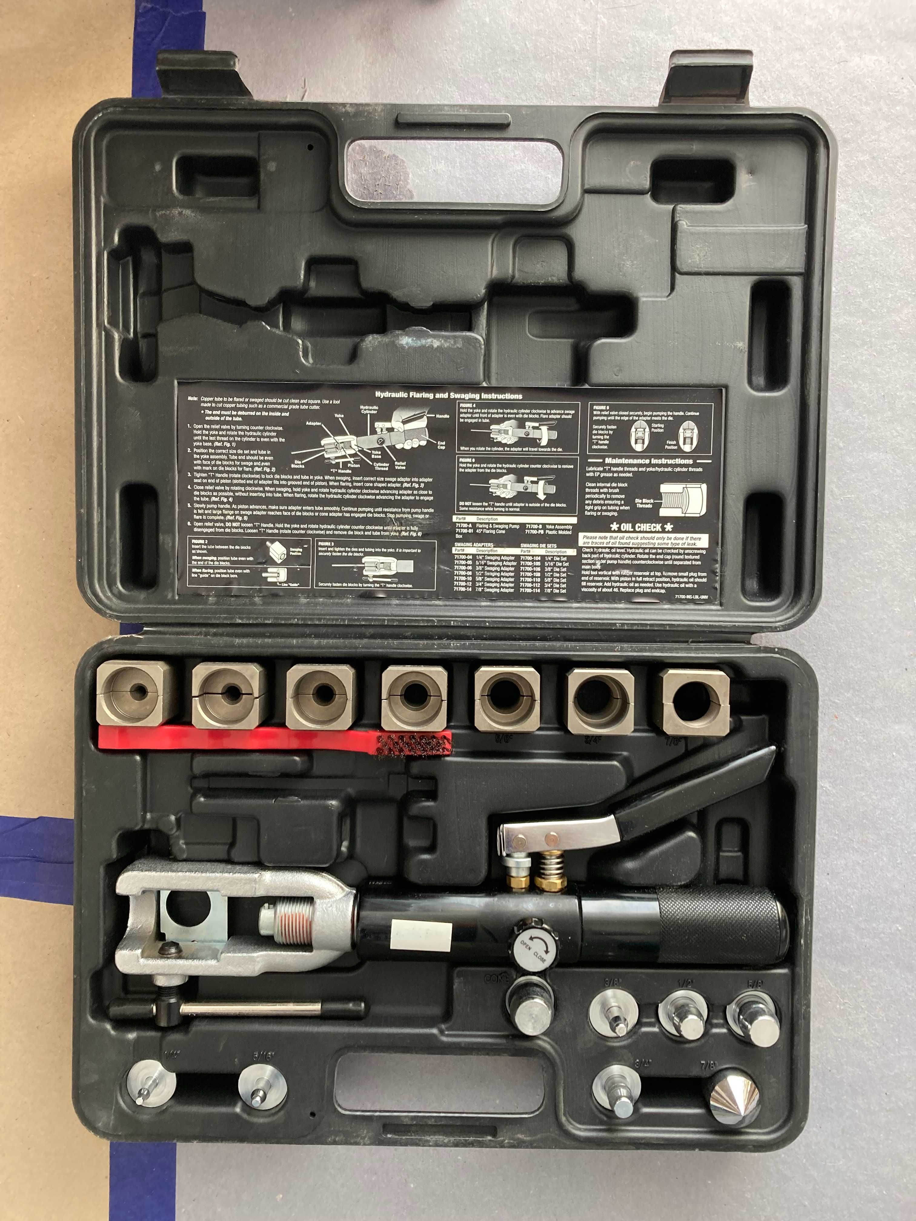 Zestaw narzędzi hydraulicznych EXPANDER