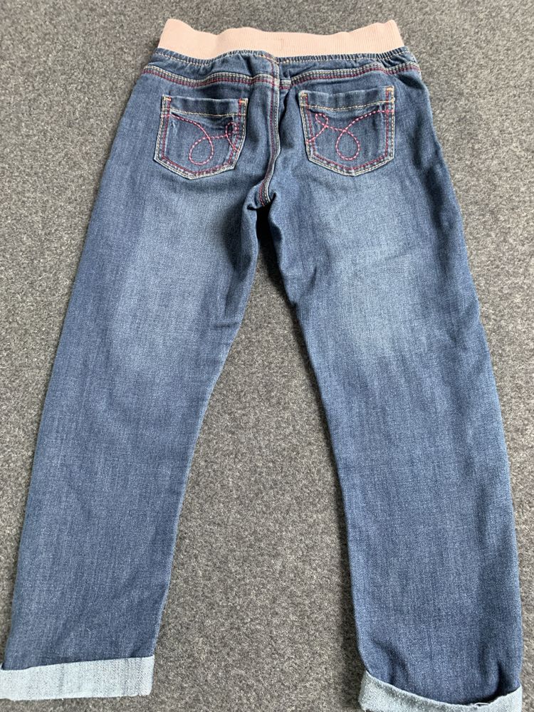 Spodnie jeansy F&F rozm 5-6 lat
