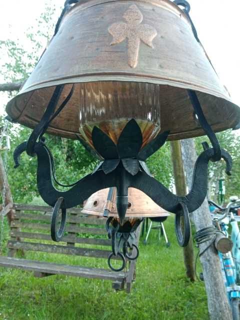 Stare lampy wiszące prl