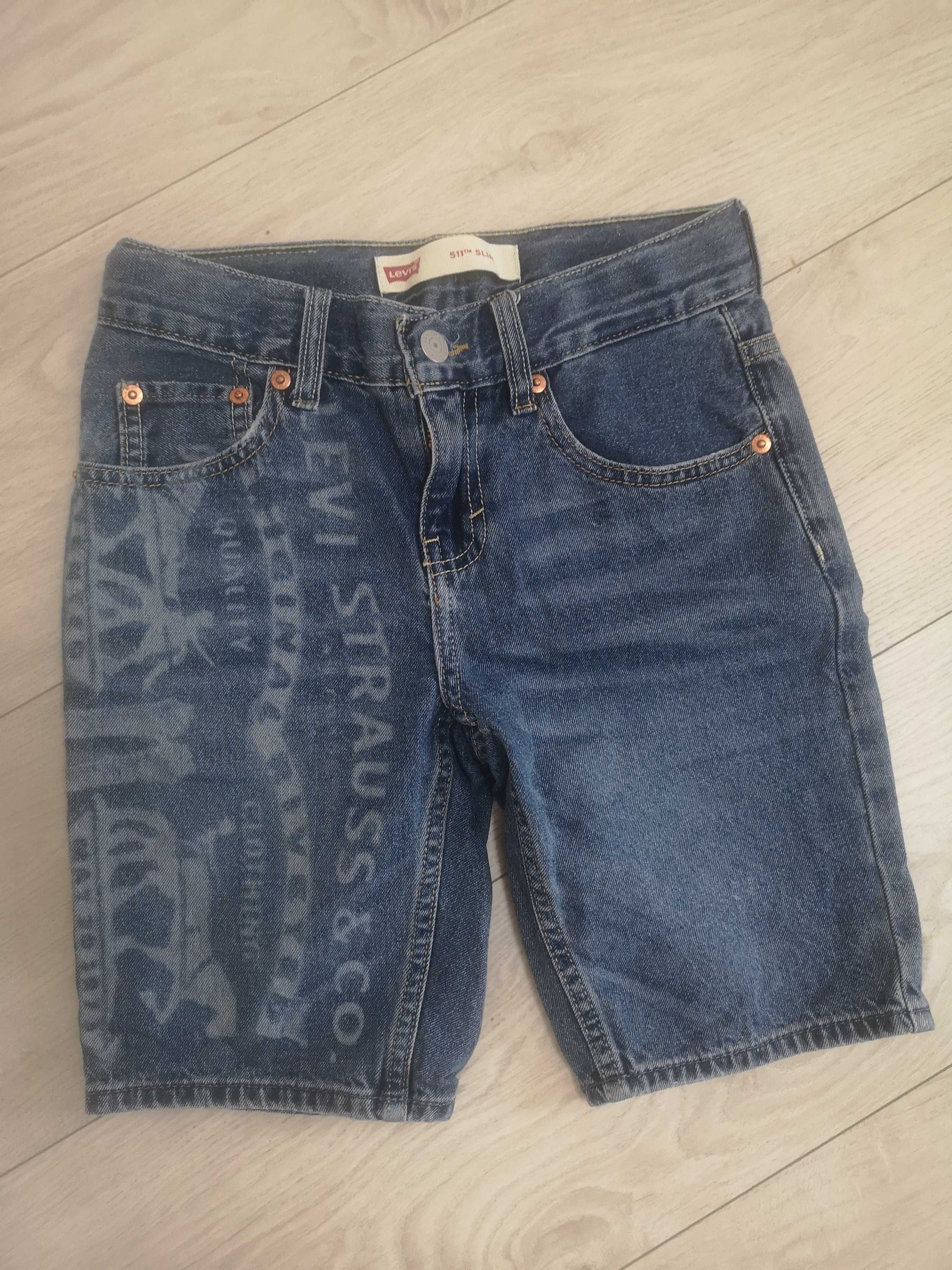 Szorty jeansowe Levi's 511 spodenki krótkie 140