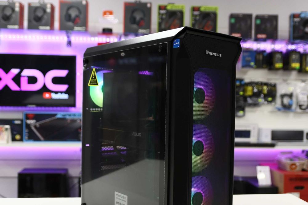 Komputer Gamingowy i5-14400F / RTX 5060 / 32GB RAM / 1TB NVMe / Win11