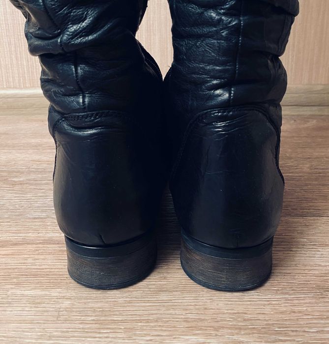 Сапоги зимние Glaza, натуральная кожа и мех, р.39