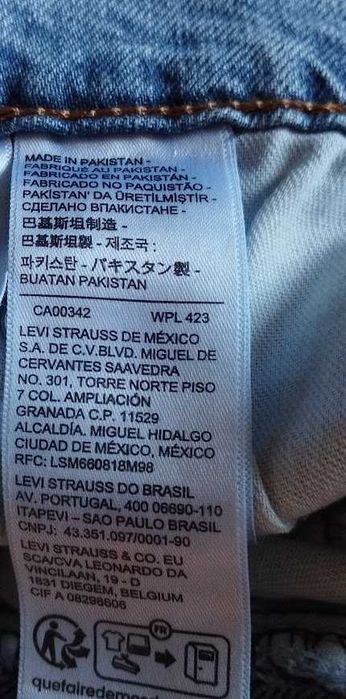 Levi's levis 505 Regular Fit Men's  джинси стрейч для великих 48х34