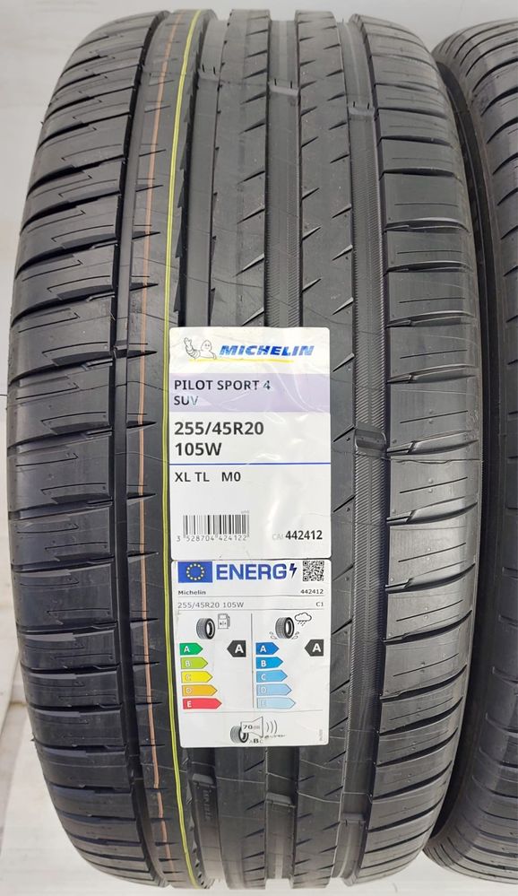 255/45r20 Michelin Pilot Sport 4 SUV 105W XL TL MO