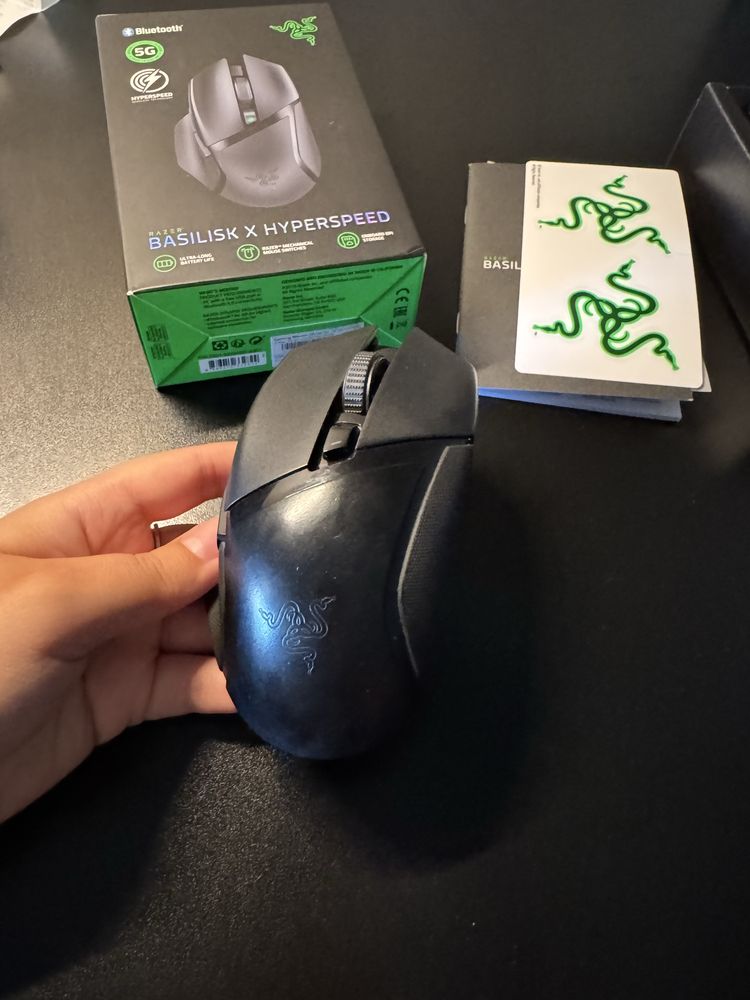 Миша бездротова ігрова Razer Basilisk V3 X Hyperspeed