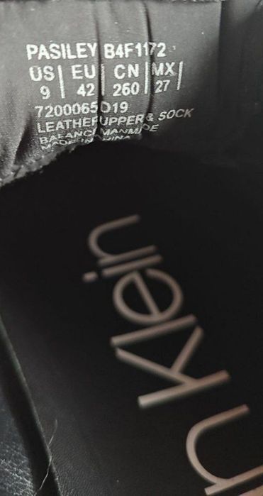 Чоловічі туфлі PASILEY від Calvin Klein