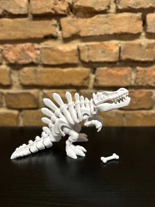 Tyranozaur 3D Ruchomy Elastyczny Szkielet Dinozaura