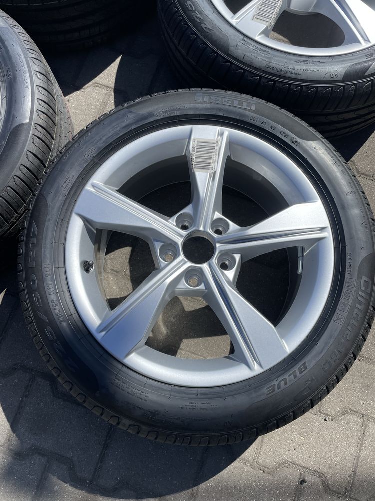 Nowe oryginalne kola Audi 17” a4 B9 B8 opony Pirelli