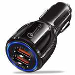 ŁADOWARKA Samochodowa Quick Charge 3.0 SZYBKA 3,1A 2x USB
