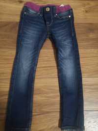 Spodnie jeansy rurki hm 92