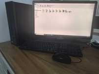Komputer stacjonarny HP EliteDesk 800 G1 SFF + Monitor Dell